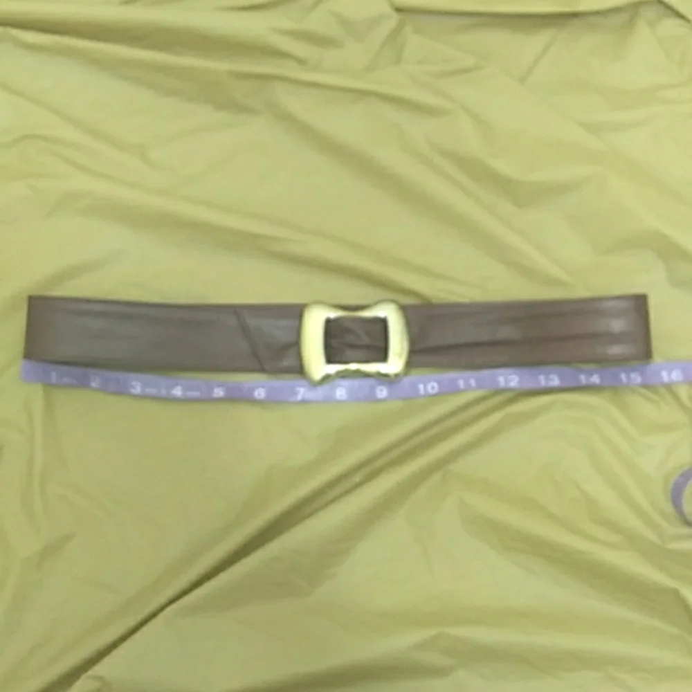 Pearl Accessories Vintage 100% Genuine Leather Belt Size Small